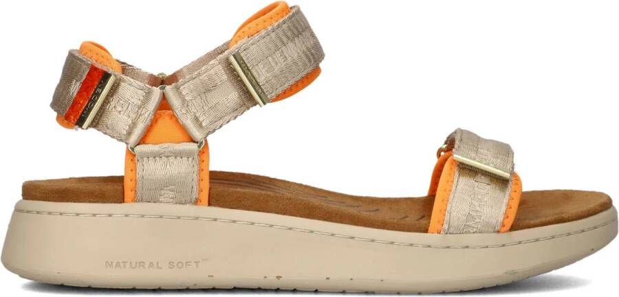 WODEN Beige Sandalen Line Heritage
