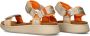 Woden Line Lite Sandalen beige Textiel Dames - Thumbnail 5