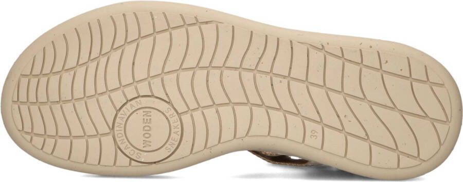 WODEN Beige Sandalen Line Heritage