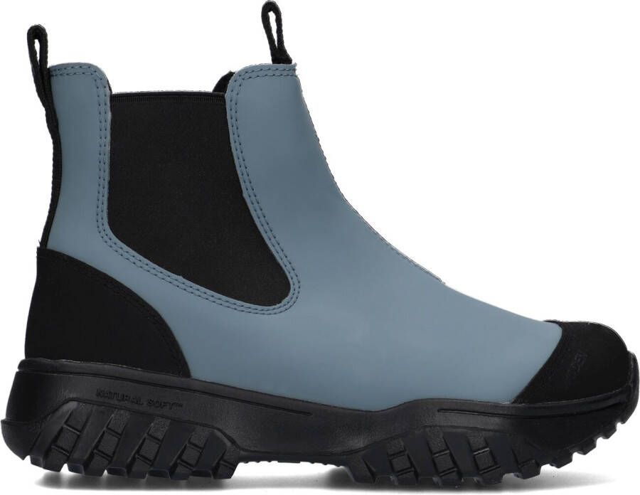 Woden Blauwe Chelsea Boots Magda Track Waterproof