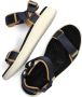 Woden WL926-009 dames sandalen sportief blauw - Thumbnail 10