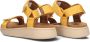 Woden Line Sandalen oranje Textiel Dames - Thumbnail 5