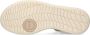 Woden Stijlvolle en comfortabele Line sandaal met verstelbare bandjes en leren details Beige Dames - Thumbnail 6
