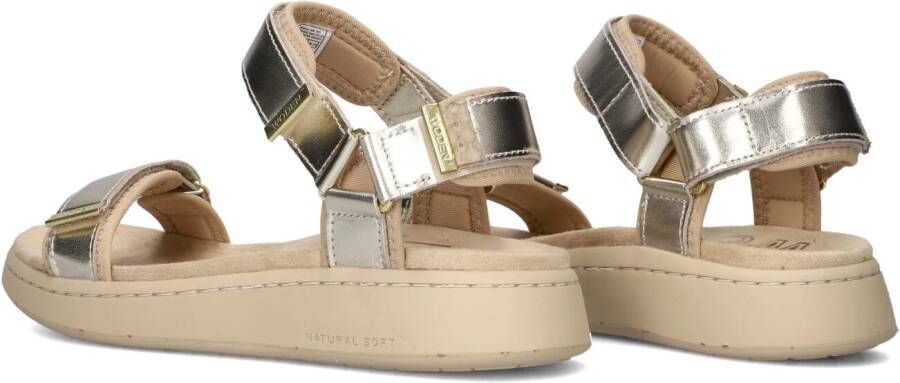 WODEN Gouden Sandalen Line Heritage