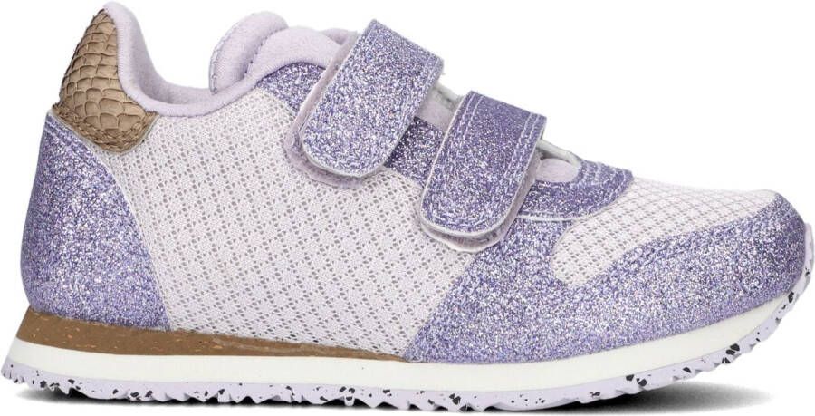 Woden Lila Lage Sneakers Ydun Glitter Ii Kids