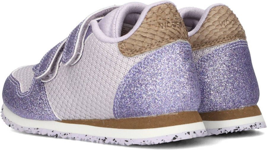 Woden Lila Lage Sneakers Ydun Glitter Ii Kids