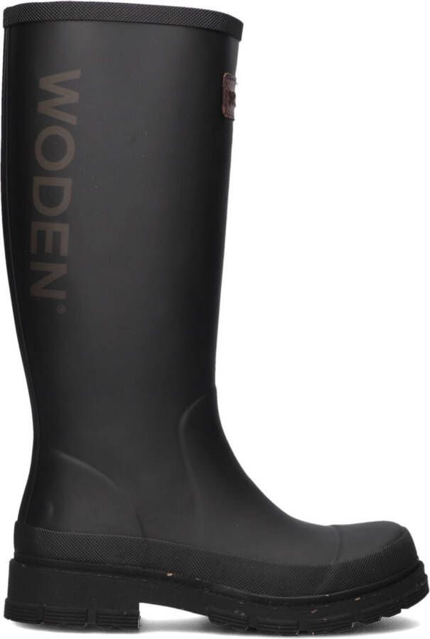 WODEN Zwarte Laarzen Le Waterproof