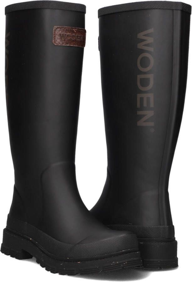 WODEN Zwarte Laarzen Le Waterproof