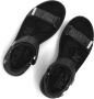 Woden Line Glitter Sandalen Dames Zwart - Thumbnail 6