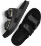 Woden Lisa Leather Sandalen Black Dames - Thumbnail 7