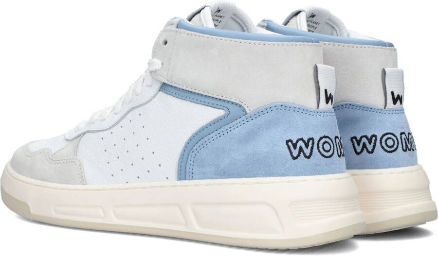 Womsh Witte Hoge Sneaker Super