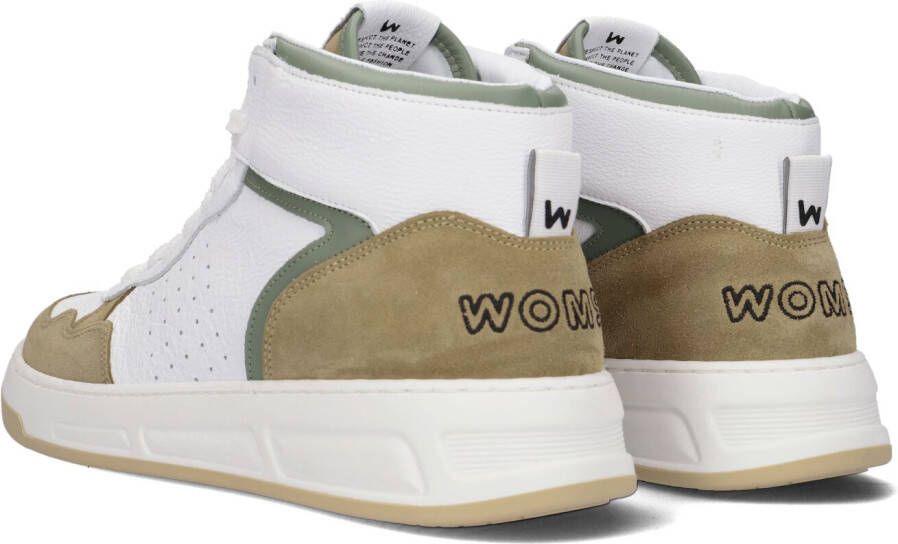 Womsh Witte Hoge Sneaker Super