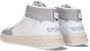 Womsh Super Hoge sneakers Leren Sneaker Dames Wit - Thumbnail 3