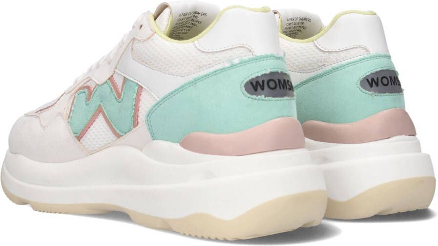 Womsh Witte Lage Sneakers Vegan New Start