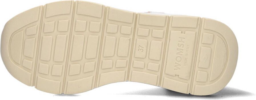 Womsh Witte Lage Sneakers Wave