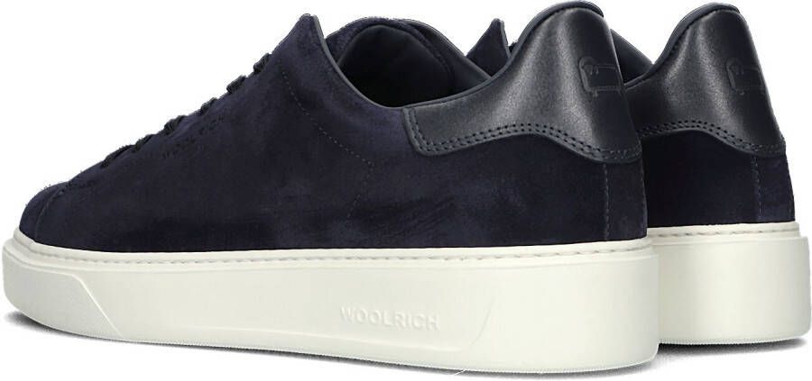 Woolrich Blauwe Lage Sneakers Classic Court Man