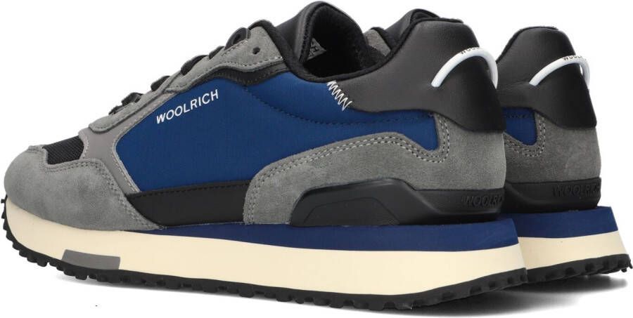 Woolrich Blauwe Lage Sneakers Retro Sneaker Man