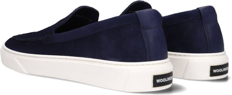 Woolrich Blauwe Loafers Boat Slip On Heren