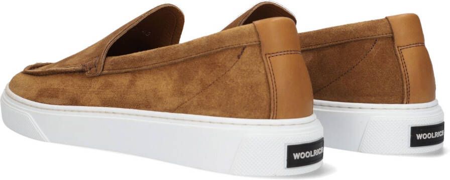 Woolrich Cognac Lage Sneakers Spring Slip On