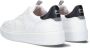 Woolrich Classic Basket Heren Lage sneakers Leren Sneaker Heren Wit - Thumbnail 4