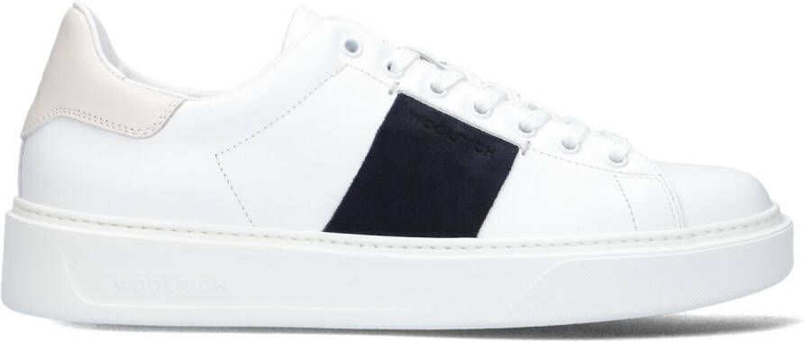 Woolrich Witte Lage Sneakers Classic Court Heren
