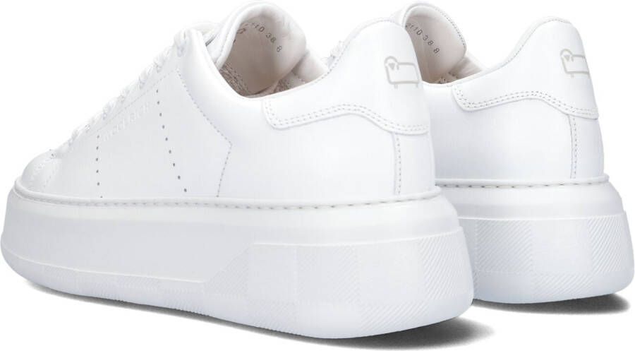 Woolrich Witte Lage Sneakers Cupsole Chunky Dames