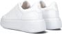 Woolrich Cupsole Chunky Dames Lage sneakers Leren Sneaker Dames Wit - Thumbnail 3