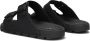 Woolrich Zwarte Gesp Leren Sandalen Black Dames - Thumbnail 4