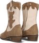 Wysh Winnie Cowboylaarzen Western Laarzen Meisjes Beige - Thumbnail 3