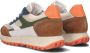 Wysh Willard Lage sneakers Leren Sneaker Jongens Beige - Thumbnail 3
