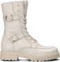 Bruin Tinten Karlie Veterboots Laarzen Met Veters Meisjes Beige - Thumbnail 2