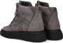 Wysh Lewis Hoge sneakers Jongens Kids Grijs - Thumbnail 3