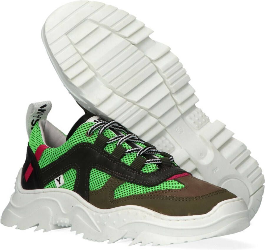 Wysh Groene Lage Sneakers Emilee