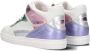 Metallica Metallic Milena Hoge sneakers Leren Sneaker Meisjes Wit - Thumbnail 3