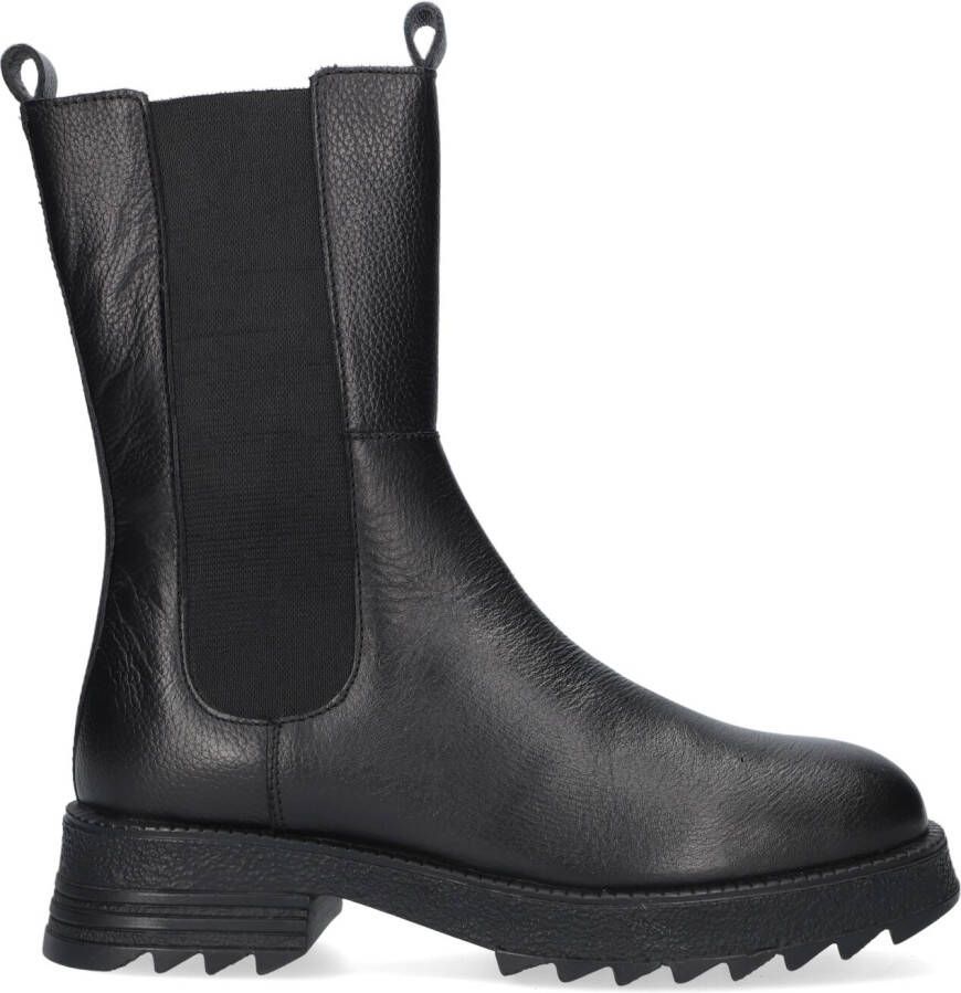 Wysh Zwarte Chelsea Boots Billie