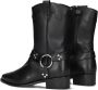 Wysh Nolia Cowboylaarzen Western Laarzen Meisjes Zwart - Thumbnail 4