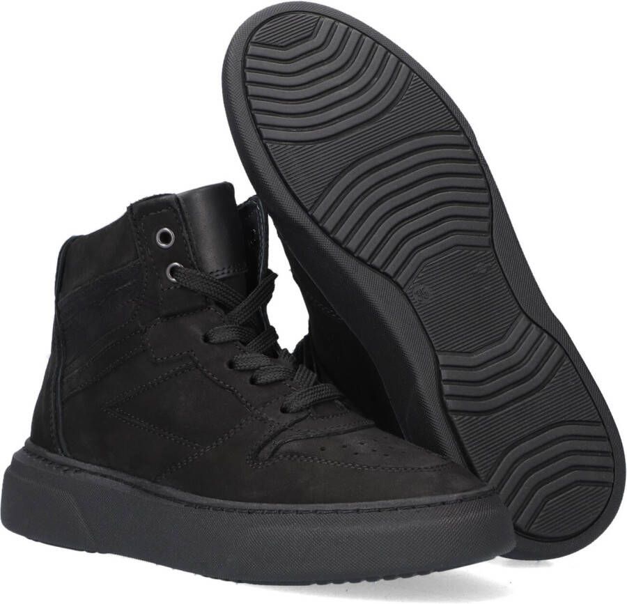 Wysh Zwarte Hoge Sneaker Lewis