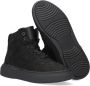 Wysh Lewis Hoge sneakers Jongens Kids Zwart - Thumbnail 4