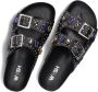 Wysh Josephine Slippers Meisjes Kids Zwart - Thumbnail 5