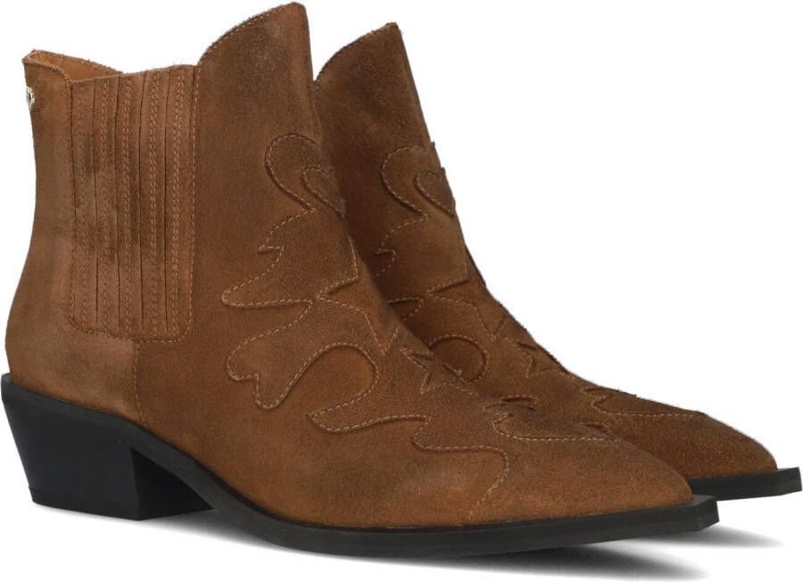 FABIENNE CHAPOT Camel Enkellaarsjes Tammy Boot