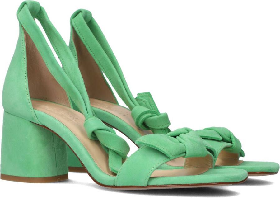 Fabienne Chapot Bowie Sandal suède sandalettes mintgroen