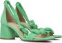 Fabienne Chapot Bowie Sandal suède sandalettes mintgroen - Thumbnail 1