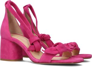 Fabienne Chapot Bowie sandalette van suède met strik detail