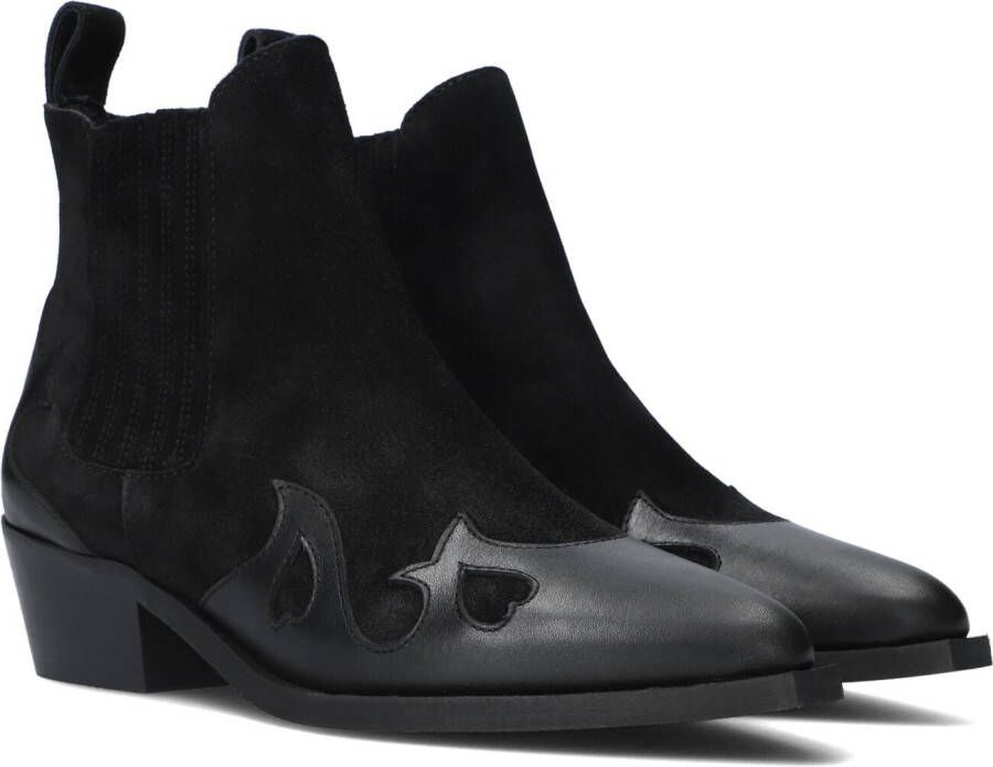 Fabienne Chapot Kate Boot Enkellaarsjes Enkelboots Dames Zwart