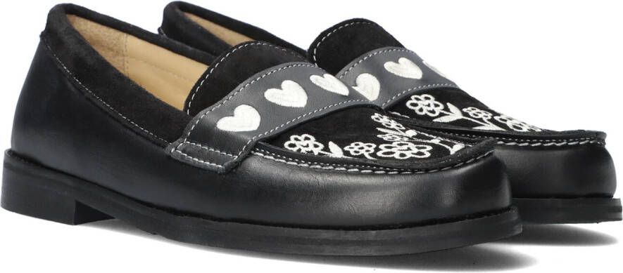 Fabienne Chapot Zwarte Loafers Luna