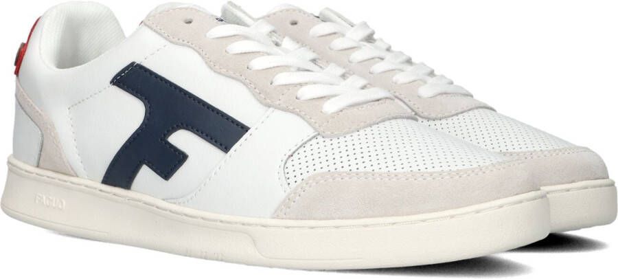 Faguo Baskets Hazel Lage sneakers Leren Sneaker Heren Wit