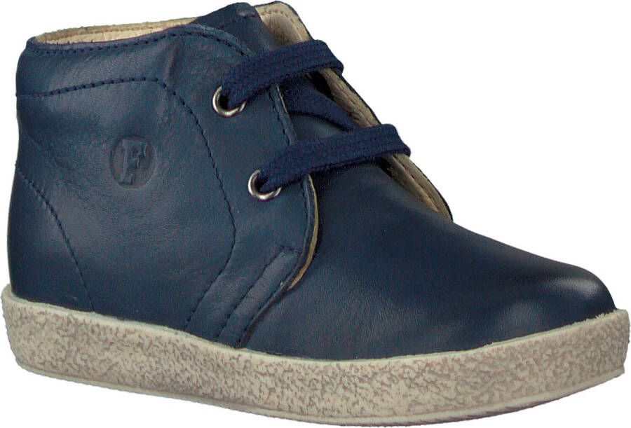 FALCOTTO Blauwe Veterschoenen Conte