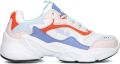 Fila Collene CB sneakers koraalrood lichtblauw Mesh Meerkleurig - Wit