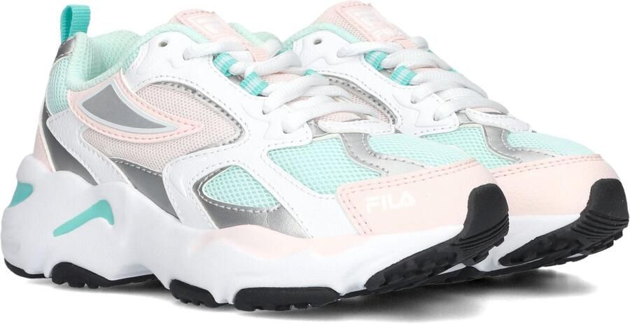 Fila Ray Tracer sneakers turquoise lichtroze