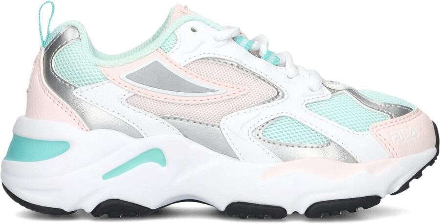Fila Ray Tracer sneakers turquoise lichtroze